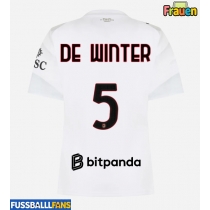 AC Milan Koni De Winter #5 Auswärtstrikot Frauen 2026-27 Kurzarm